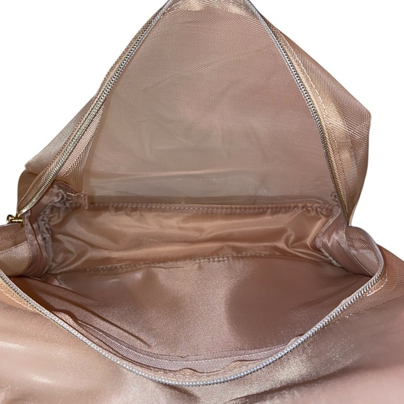 LANCÔME PARIS Trifold Travel Bag Cosmetics-Skin Care-1st Aid-Toiletries NUDE - Picture 6 of 8